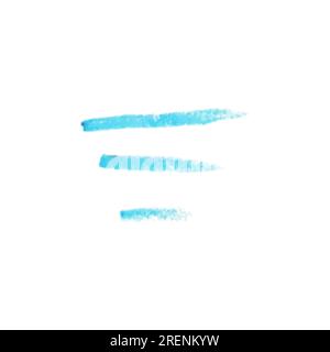 The texture of pencil and chalk in different shapes. set . Hand drawn. Green, yellow, blue, Vector illustration Stock Vector