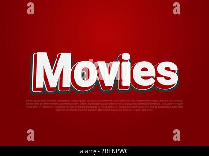 Crunchy text effect template with 3d bold style use for logo Pro Vector Stock Vector