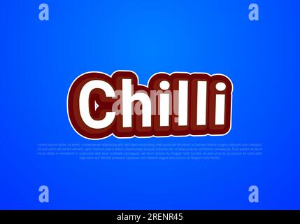 Crunchy text effect template with 3d bold style use for logo Pro Vector Stock Vector