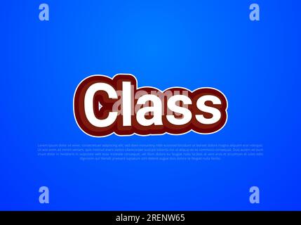 Crunchy text effect template with 3d bold style use for logo Pro Vector Stock Vector