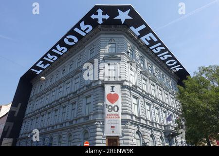 Budapest, Andrassy Ut, Haus des Terrors // Budapest, Andrassy Ut, House of Terror Stock Photo