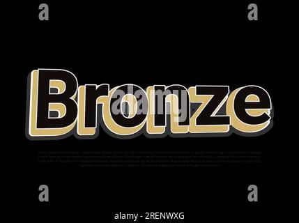 Crunchy text effect template with 3d bold style use for logo Pro Vector Stock Vector