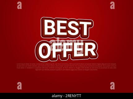 Crunchy text effect template with 3d bold style use for logo Pro Vector Stock Vector