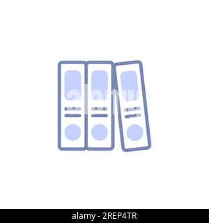 Managing Archive History with a Stackfolder System Stock Vector