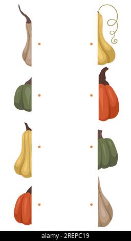 Farm connect the halves worksheet. On the farm matching game for ...
