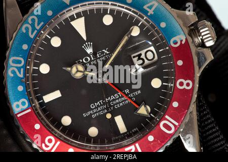 Vintage Rolex GMT-Master Stock Photo