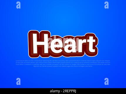 Crunchy text effect template with 3d bold style use for logo Pro Vector Stock Vector