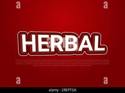 Crunchy text effect template with 3d bold style use for logo Pro Vector Stock Vector