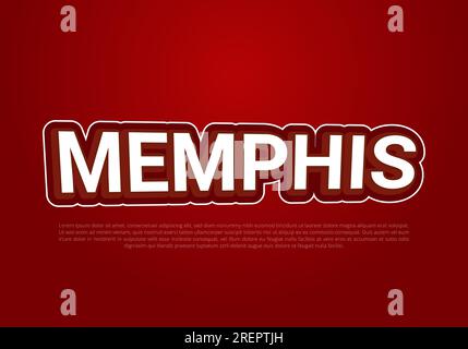 Crunchy text effect template with 3d bold style use for logo Pro Vector Stock Vector