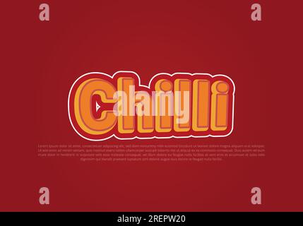 Crunchy text effect template with 3d bold style use for logo Pro Vector Stock Vector