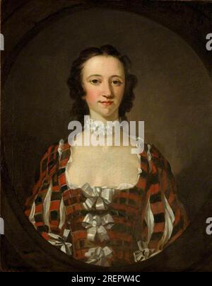 Flora Macdonald, 1722 - 1790. Jacobite heroine 1747 by Richard Wilson Stock Photo