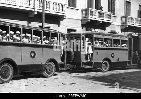 Autobus e Corriere (anni 20 e 30) Stock Photo