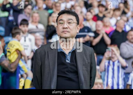 Sheffield, UK. 29th July, 2023. Dejphon Chansiri during the Sheffield Wednesday FC vs Luton Town FC at Hillsborough Stadium, Sheffield, United Kingdom on 29 July 2023 Credit: Every Second Media/Alamy Live News Stock Photo