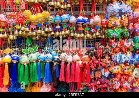 Souvenirs in Chinatown, Singapore Stock Photo