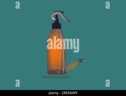 garden tools set in cartoon hand drawn style Stock Vector