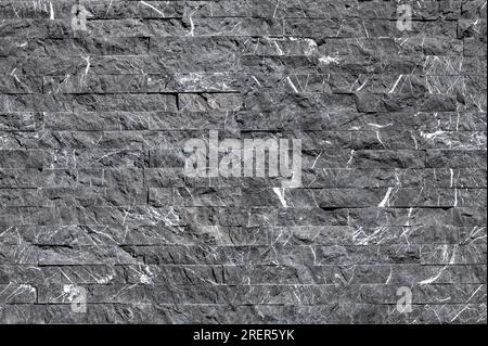 seamless natural stone tile black marble granite texture pattern background Stock Photo