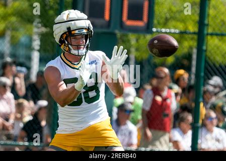 PHOTOS: Bend's Luke Musgrave suits up at Packers rookie minicamp