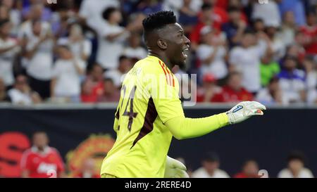 Manchester United Goalkeeper Andre Onana Celebrates After His Team Mate ...