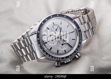 Extremely rare Omega Speedmaster Apollo XI BC345.0802 in white