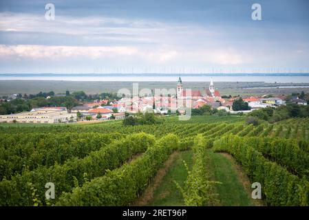 Wine Village of Rust in Burgenland, Neusiedler See, Austria Stock Photo
