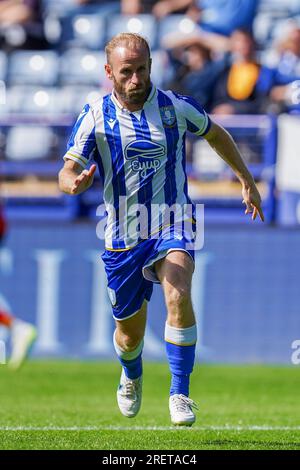 Sheffield, UK. 29th July, 2023. Sheffield Wednesday midfielder Barry Bannan during the Sheffield Wednesday FC vs Luton Town FC at Hillsborough Stadium, Sheffield, United Kingdom on 29 July 2023 Credit: Every Second Media/Alamy Live News Stock Photo