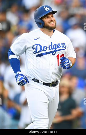 LOS ANGELES, CA - JULY 29: Los Angeles Dodgers third baseman