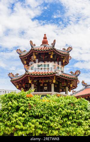 Yu Huang Gong The Temple of the Heavenly Jade Emperor, Telok Ayer St, Singapore Stock Photo