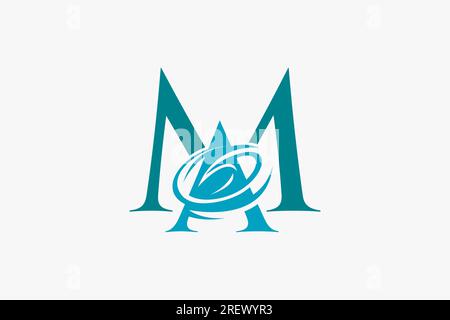 MA Letter Logo Design temple vector Stock Vector