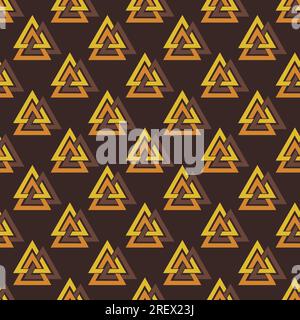 Slavic texture from amulets. For fabric, paper, internet and more. Stock Vector