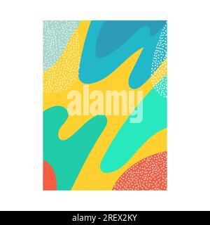 Lot of colors on abstract background Stock Vector