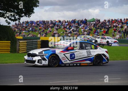 Dalton on Tees, 30 July 2023. Stephen Jelley driving a BMW 330i M Sport for Team BMW during round 16 of  the British Touring Car Championship at Croft Circuit. Credit: Colin Edwards/Alamy Live News Stock Photo