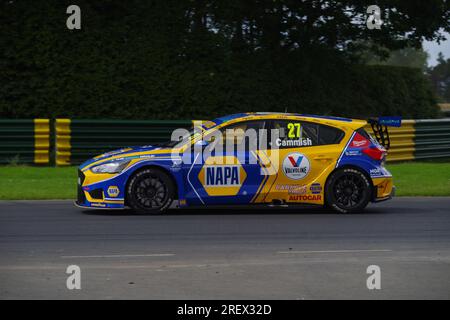 Dalton on Tees, 30 July 2023. Dan Cammish driving a Ford Focus ST MK.III for NAPA Racing UK during round 16 of  the British Touring Car Championship at Croft Circuit. Credit: Colin Edwards/Alamy Live News Stock Photo