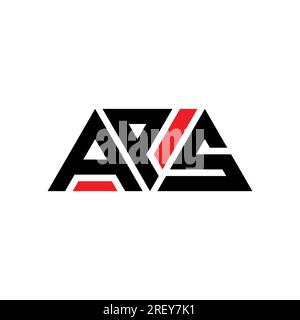 APS triangle letter logo design with triangle shape. APS triangle logo ...