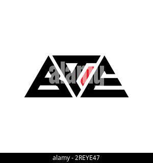 Bae Sign Vector BAE triangle letter logo design with triangle shape. BAE triangle logo ...