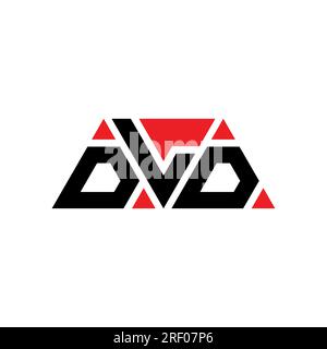 DLD triangle letter logo design with triangle shape. DLD triangle logo ...