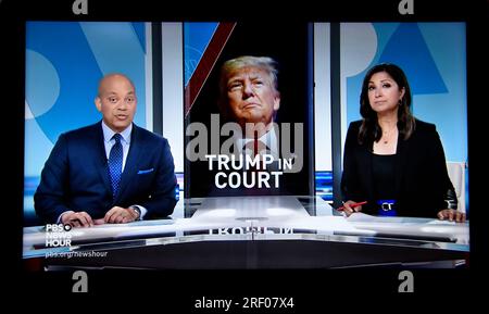 Rf Screens Example US President Donald Trump hosts a Columbus Day celebration in the East ...