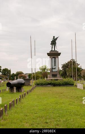 Confederate Soldiers Section, Magnolia Cemetery, Charleston, South Carolina Stock Photo