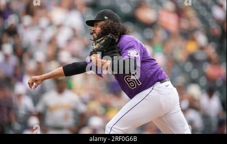 Colorado Rockies' Elias Diaz plays during a baseball game, Saturday, April  22, 2023, in Philadelphia. (AP Photo/Matt Slocum Stock Photo - Alamy