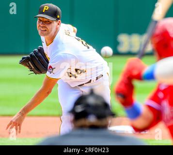 Photo: Pittsburgh Pirates Pitcher Rich Hill Starts Home Opener -  PIT2023040722 