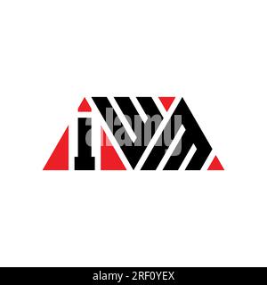 IWM triangle letter logo design with triangle shape. IWM triangle logo ...