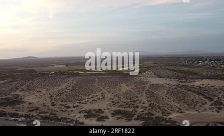 PHOTOGRAPHY WITH DRONE IN PUERTO PEÑASCO SONORA MEXICO Stock Photo