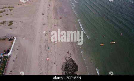 PHOTOGRAPHY WITH DRONE IN PUERTO PEÑASCO SONORA MEXICO Stock Photo