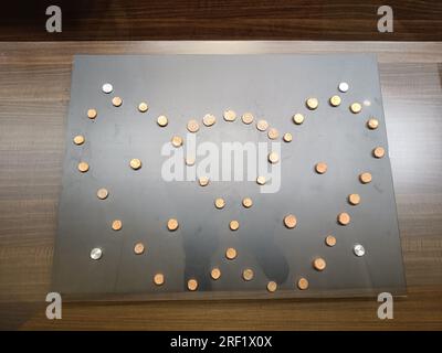 Mughal coins, india Stock Photo - Alamy