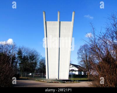 Airlift Monument at the Airport, Frankfurt am Main, Hesse, Airlift Monument, Germany Stock Photo