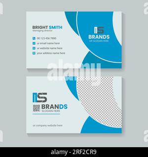Clean stylish modern and creative professional business card template ...