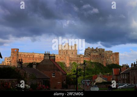 Bamburgh Castle Stock Photo