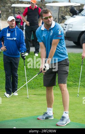 ARCHIVE PHOTO: Daniel STEPHAN turns 50 on August 3, 2023, Daniel STEPHAN, former handball player, campaign, celebrity golf tournament in favor of the RTL donation marathon 'We help children', August 24th, 2015. Â Stock Photo