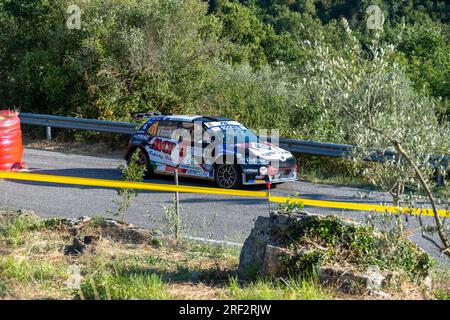 fia european rally championship rally della capitale Stock Photo