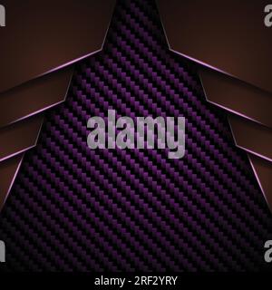 Abstract modern violet background Stock Vector
