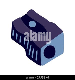 hand drawn sharpener Stock Vector